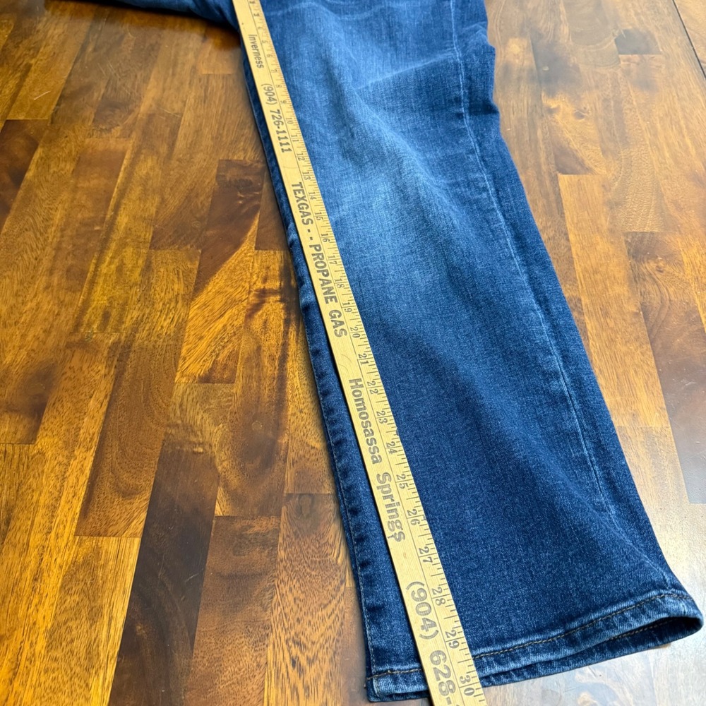 Aeropostale Mens Straight Leg Dark Wash Stretch Denim Jeans 36x30 RN154379 - Picture 8 of 8